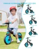 UBRAVOO Tiny Scout Balance Bike 3 4 5 Years , 4-in-1 with Optional Support Wheels and Pedals, Saddle Height Adjustable,JL102 2