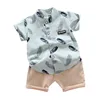 New Summer Baby Clothing Children Boys Fashion Printed Shirt Shorts 2Pcs/Sets Toddler Casual Cotton Clothes Suit Kids Tracksuits New Summer Baby Clothing Children Boys Fashion Printed Shirt Shorts 2Pcs/Sets Toddler Casual Cotton Clothes Suit Kids Tracksuits