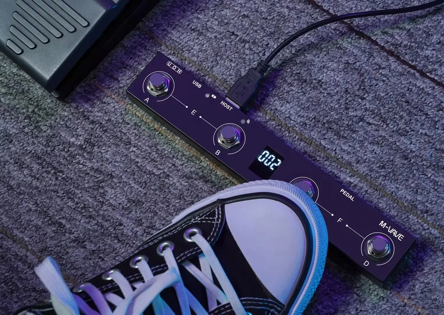 Korg Blackstar FS12 5-Button Footswitch For ID Series Amplifiers - Effects Control & Looper Function