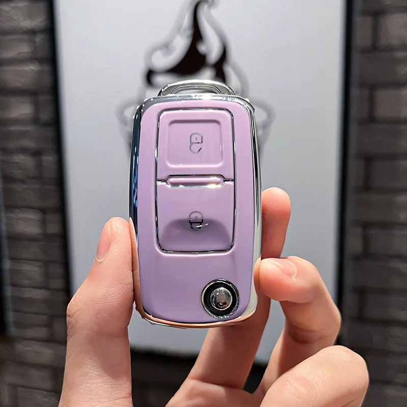 Car Key Case Cover 2 3 Buttons TPU Shell Fob For VW Volkswagen MK4 Bora Golf 4 5 6 Jetta Passat Polo Bora Touran Skoda Seat key case cover,key case,car key shell