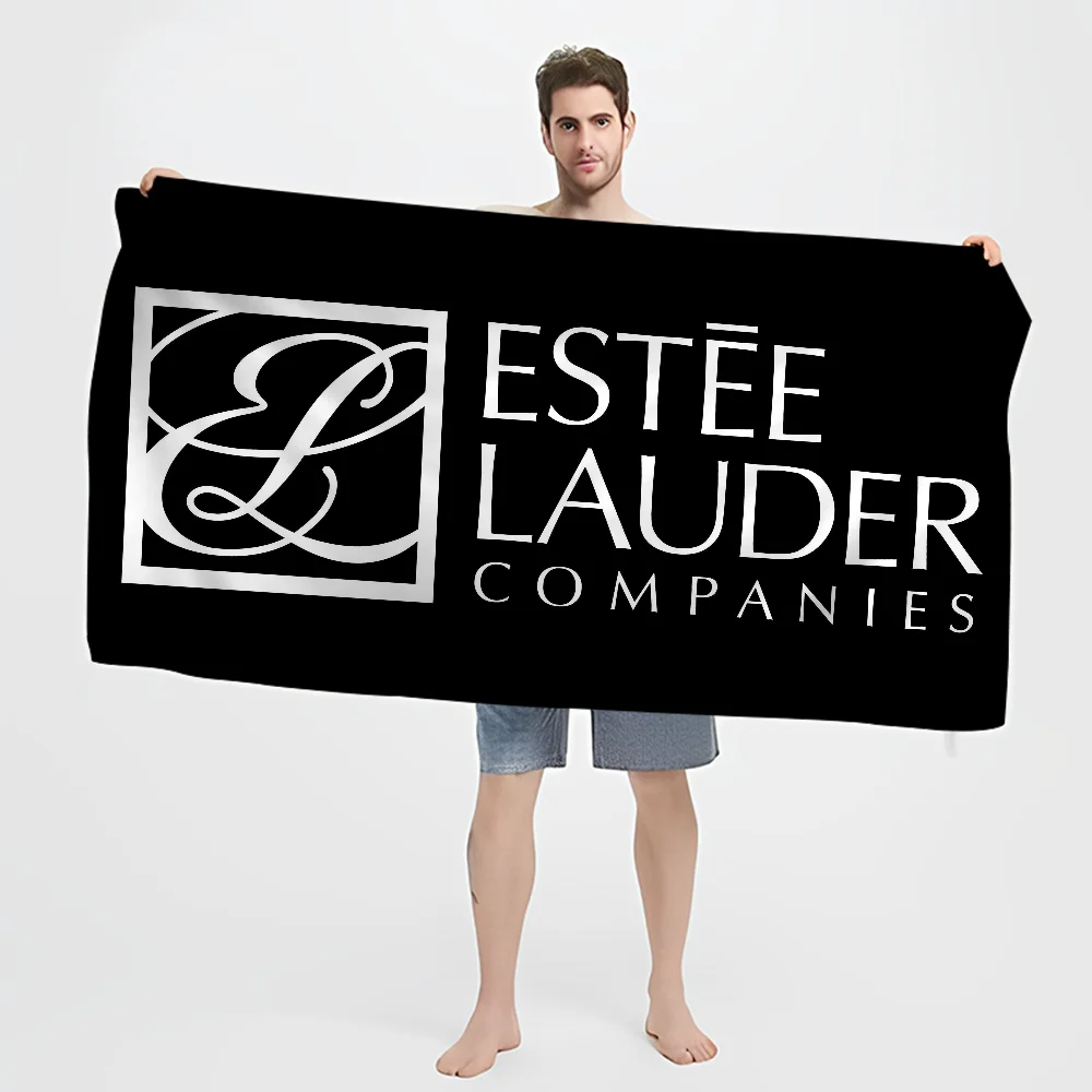 E-Estee Lauder Microfiber Blanket Quick Drying Beach Towels Oversized Printing Super Absorbent Pool Towel Blanket 4