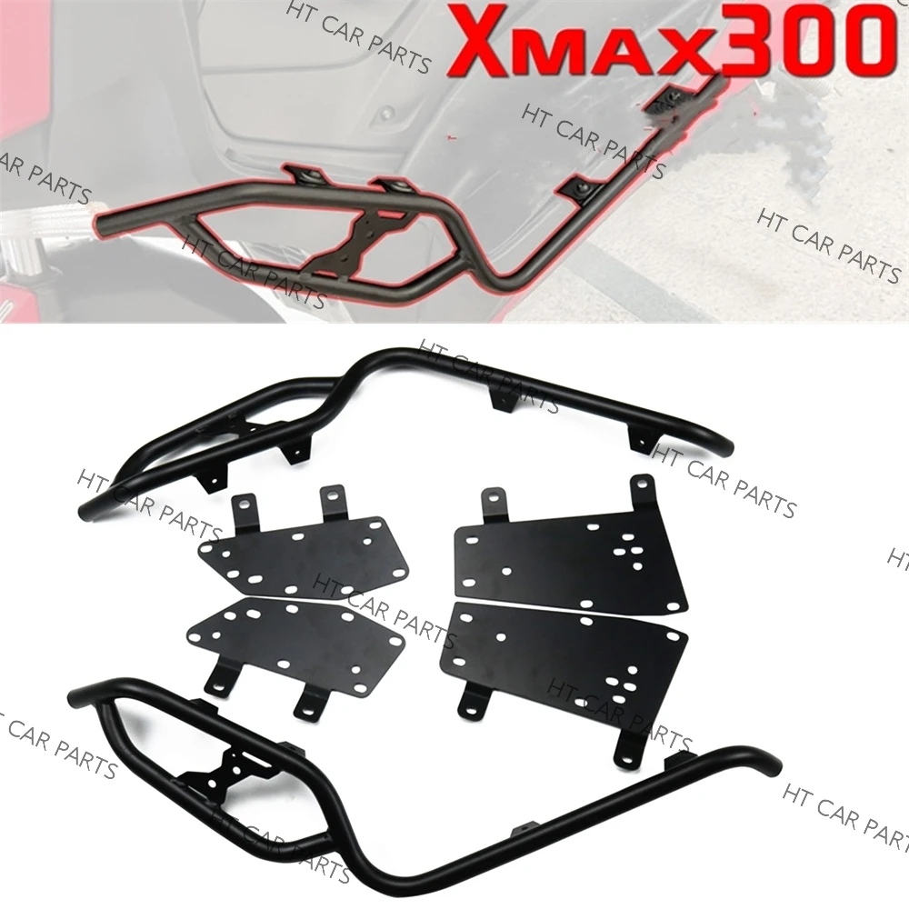 

Bumper Guardrail Modified anti-fall anti-collision motorcycle body protection frame with foot pedal For Yamaha XMAX 300 XMAX300