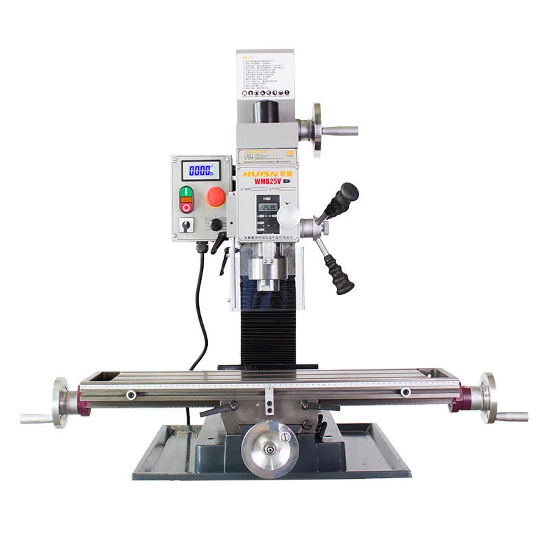

WMD25VB Variable speed screw mill drilling machine with brushless motor 750W mini gearhead milling drilling machine