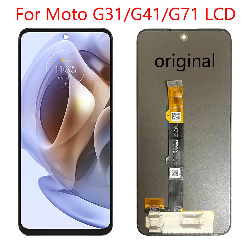 LCD Und Touch, Ersatzbildschirm Für Motorola Moto G31 4G XT2173 OLED Rahmen