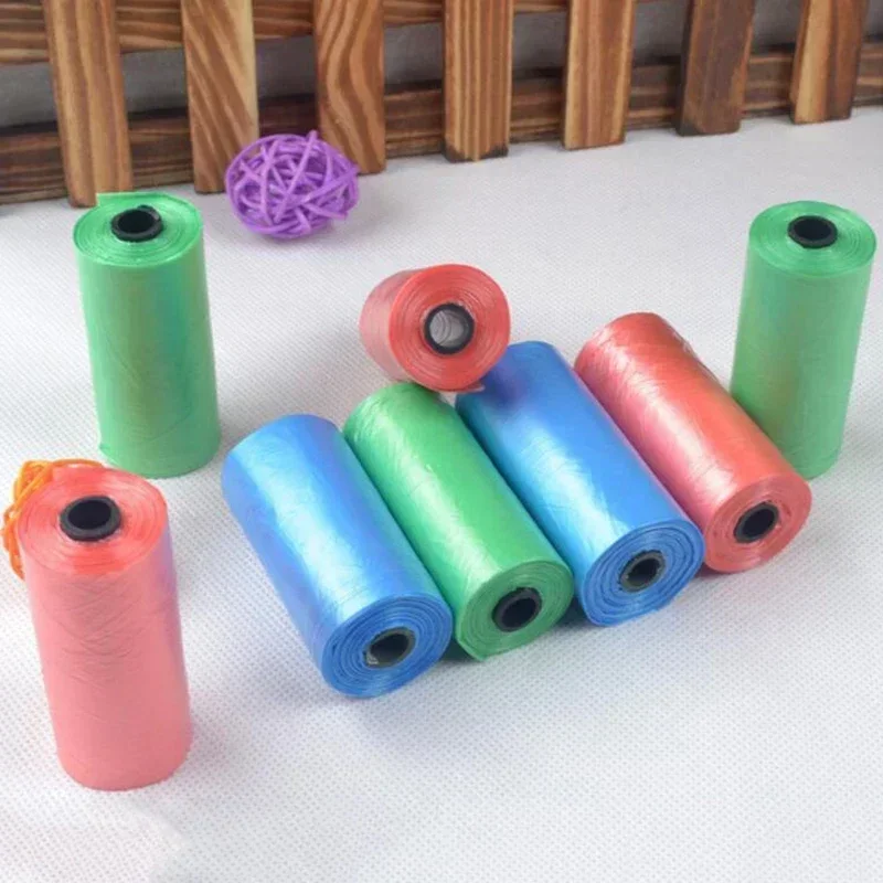 Dog Poop Bags Pet Accessories Eco-Friendly Waste Pick Up Clean 10Rolls