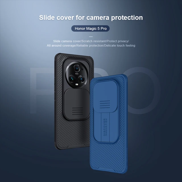 Honor Magic 5 Pro Case Original NILLKIN CamShield Slide Protection Camera  Lens Privacy Cover For Huawei Honor Magic5 Pro Funda - AliExpress