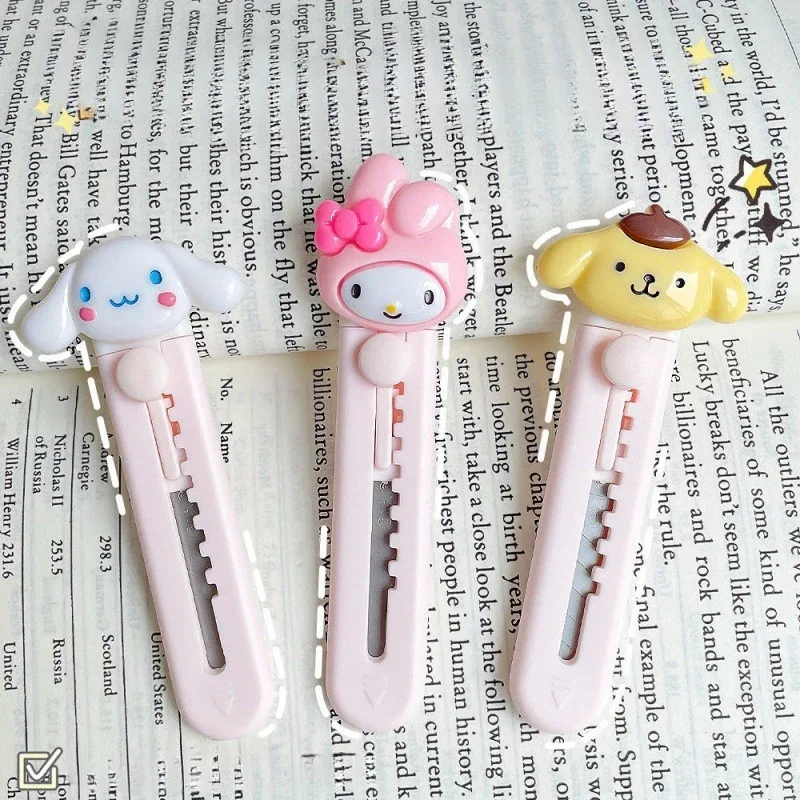 1pc Cute Animal Stainless Steel Letter Opener for Mini Portable Paper Cutting Express Opening Letter Opener