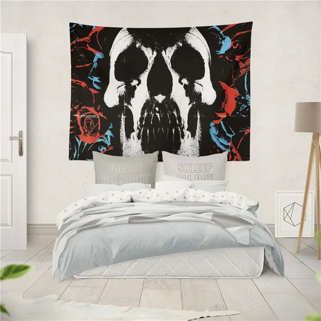 Aertemisi Deftones Gobelin Fali Függő Művészet Hálószoba Nappali Dekoráció Főiskolai Kollégiumi Parti Háttere - Image 4