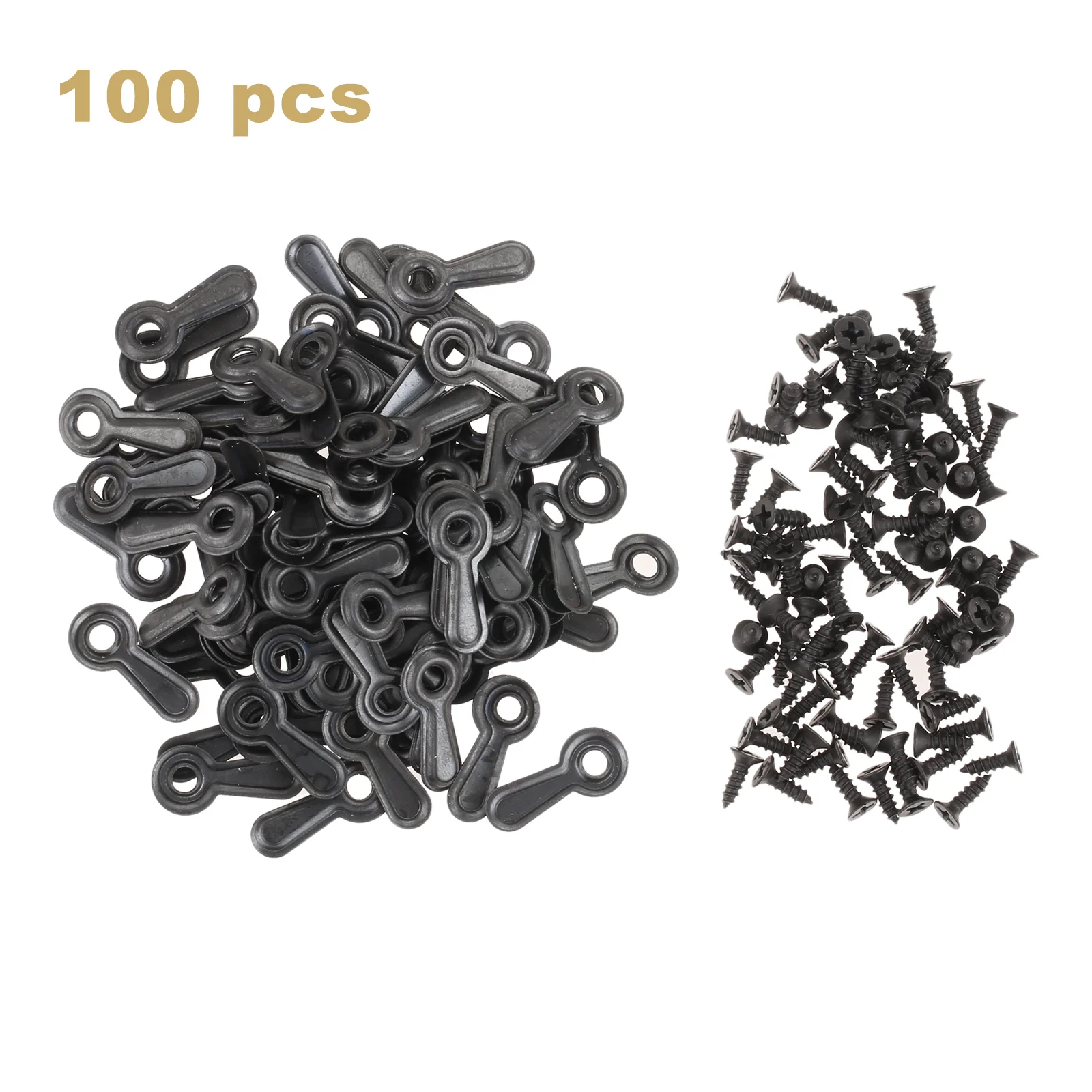 100 Pcs Office Decor Turn Button Hanging Posters Picture Frame Backing Clips  Photo The Crafts Iron Screw Frames - AliExpress