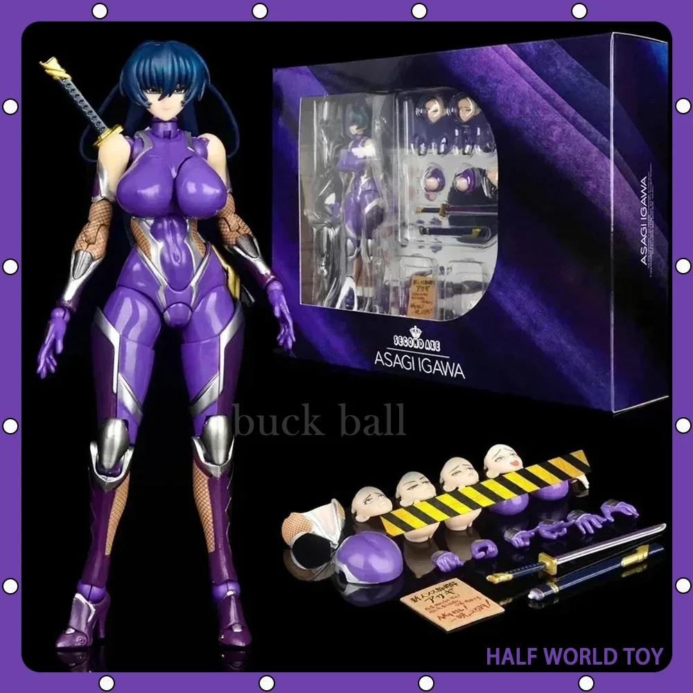 

Аниме серия Taimanin, 16 см, второй топор, асаги игава, фигурки героев, родная модель ракетного мальчика, искусственная кукла, коллекционные игрушки, подарки