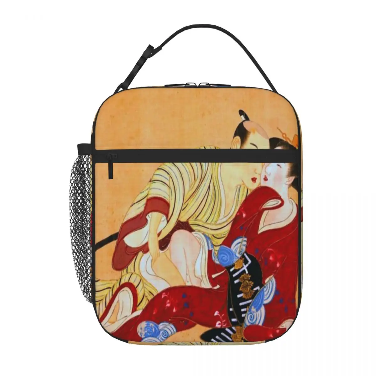 Erotic Art Red Hot Love Giapponese Shunga Lunch Tote Lunch Bags Lunch Box Bag Lunch Box Per Le Donne