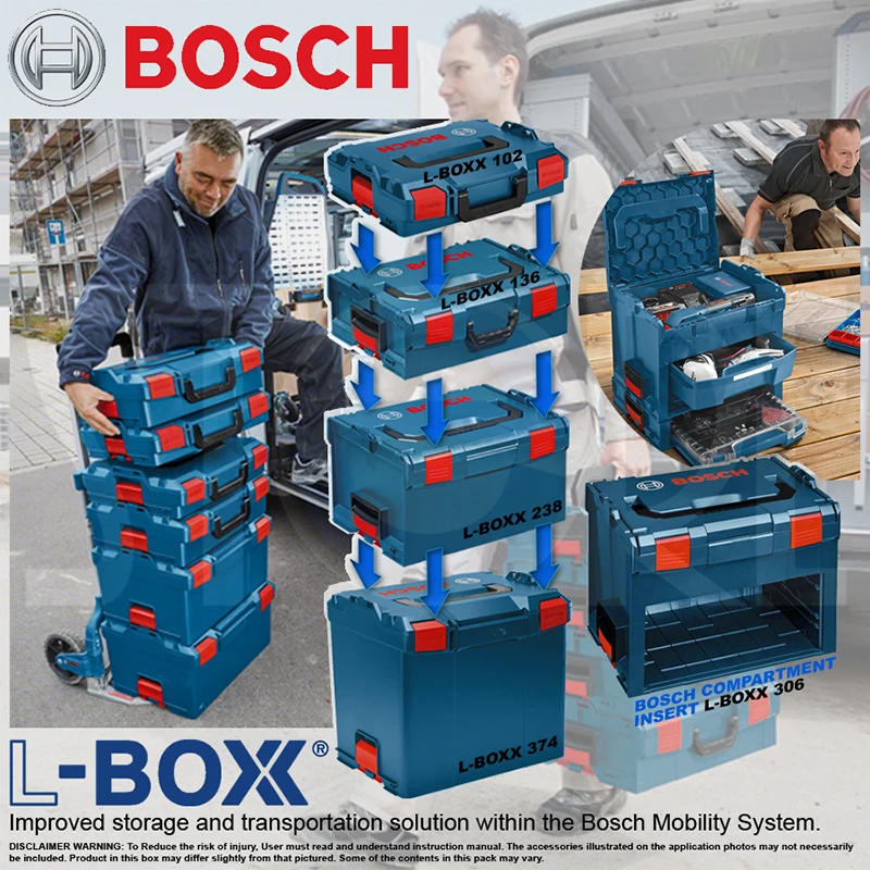 Caja De Herramientas Reforzada Bosch HerramientasPergamino