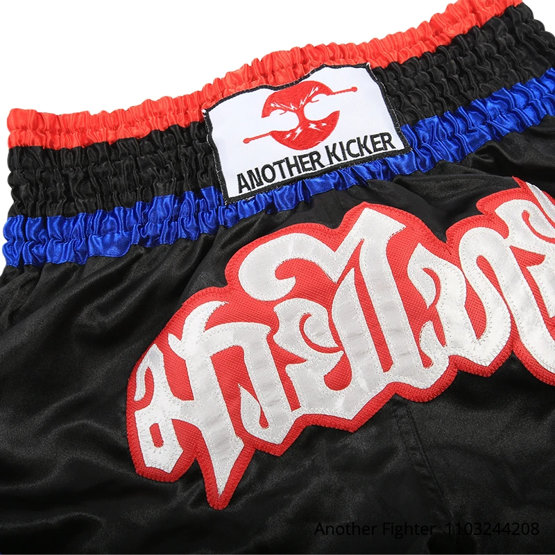 Muay Thai Shorts Stylish Modern Thai Boxing Shorts Men Women Kid Satin MMA Martial Arts Clothes Gym Cage Fight Kickboxing fitness training shorts