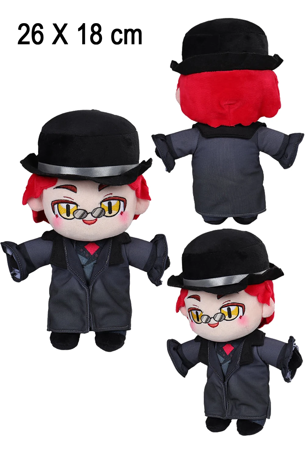 グッドオーメンズ ぬいぐるみ マスコット グッドオーメンズぬいぐるみクロウリーコスプレ悪魔アズラフェル