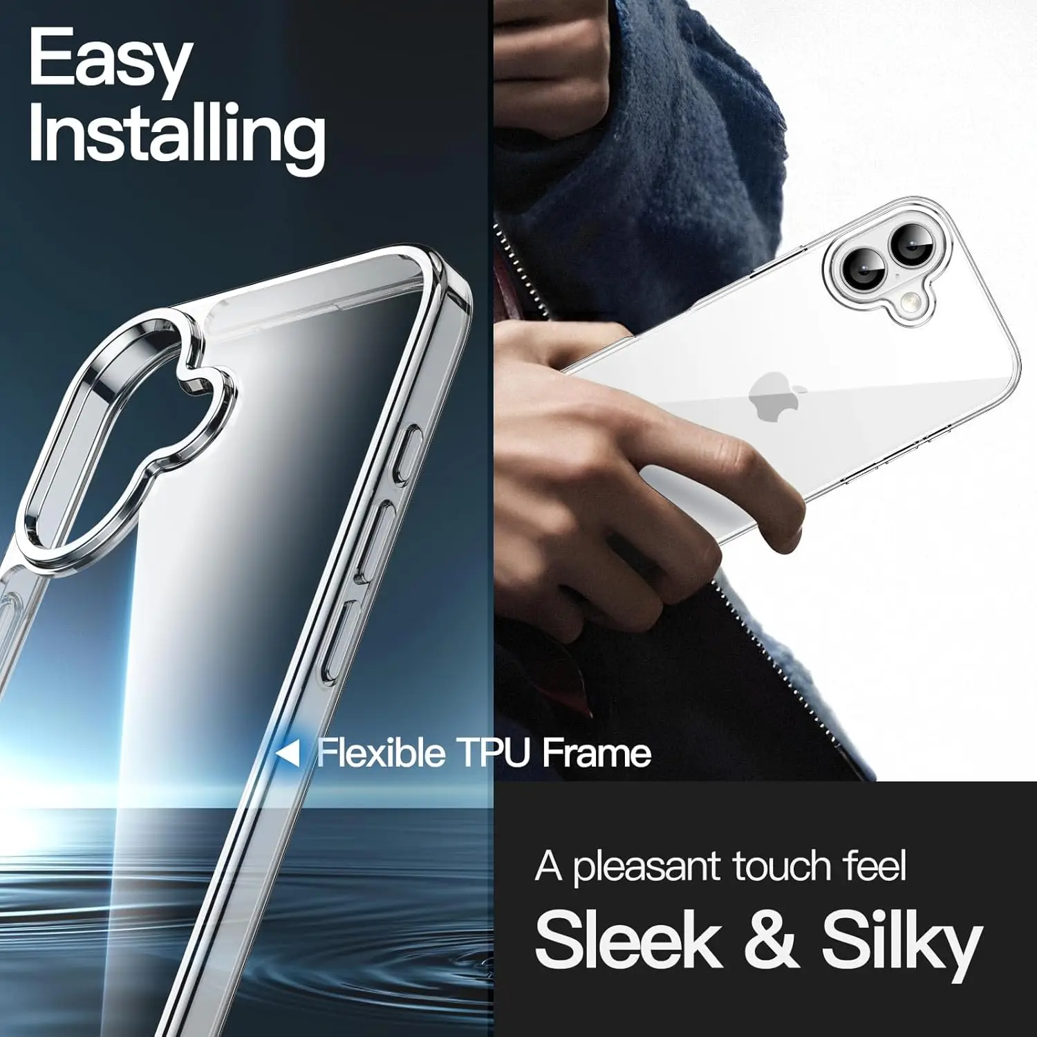 Crystal Clear Anti-Yellowing Phone Case