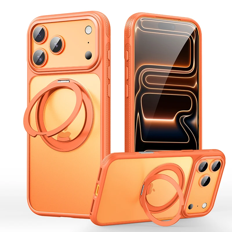 Magnetic 360° Rotating Sound-Torque Protective Armor Case
