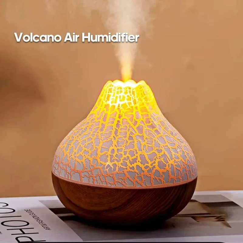 New Air Humidifier 300ml Large Capacity USB Desktop Mist Aromatherapy Diffuser with 7 Colorful Night Lights Water Mist Humid