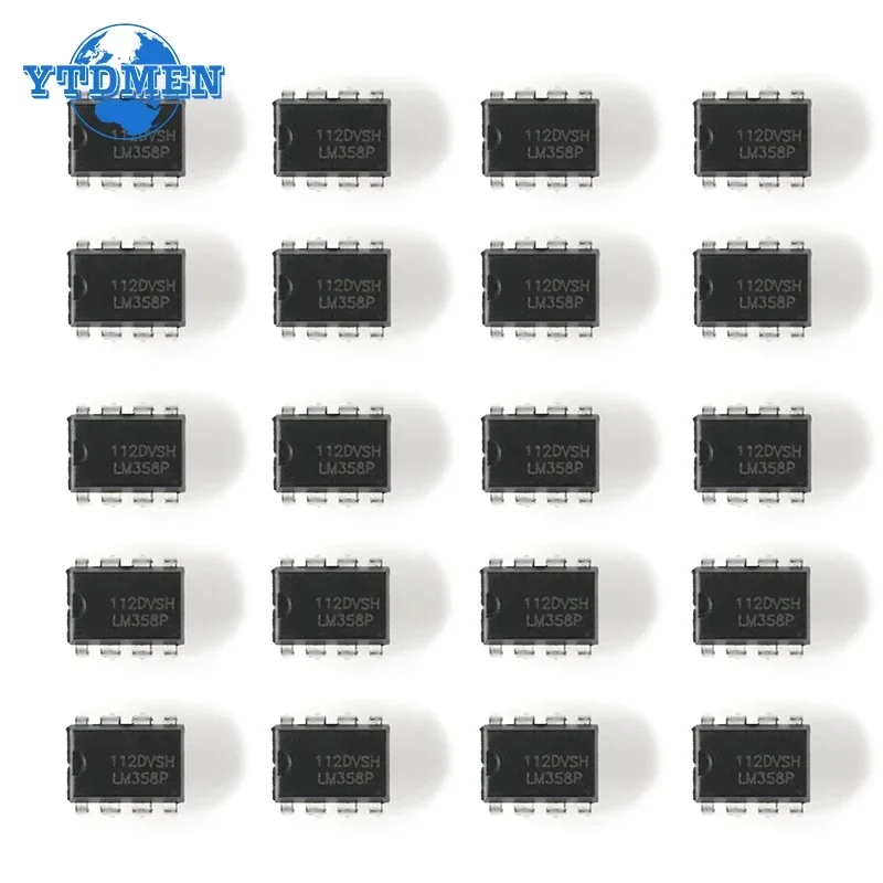 LM358 LM358P Operational Amplifier DIP8 IC Chip Kit Integrated Circuits Kits 10-50pcs
