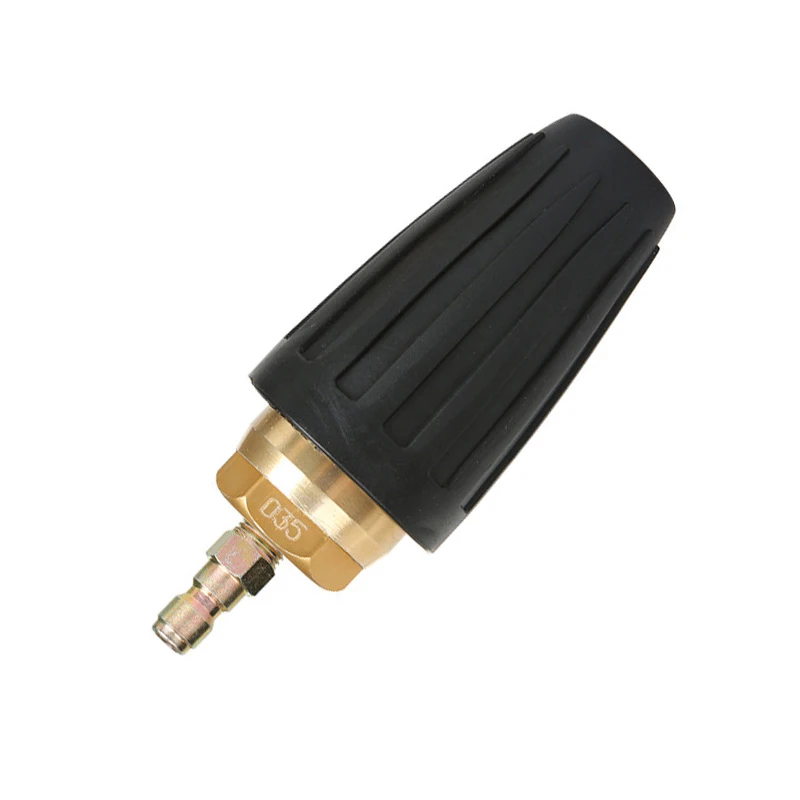 360 Spruzzatore Rotante Con Ugello Turbo Con Attacco Rapido Da 1/4 "Accessori Per Idropulitrice Ad Alta Pressione Da 3000 Psi In Ottone