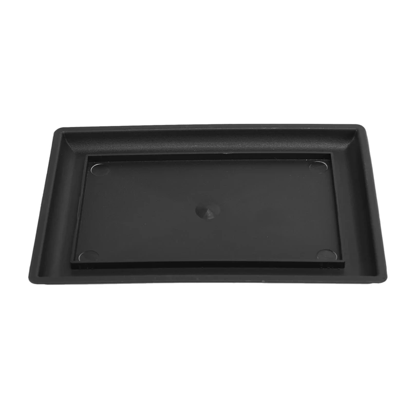 

50 Packs Bonsai Training Pots With Tray Plastic Bonsai Plants Growing Pot For Garden Yard Living Room Balcony 16.5X12cm