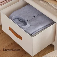 Armoire de Rangement en Tissu pour Chambre à Coucher, Simple et Grande Capacité, Robuste et Durable, Anti-Poussière, Organisateur de Rangement 5