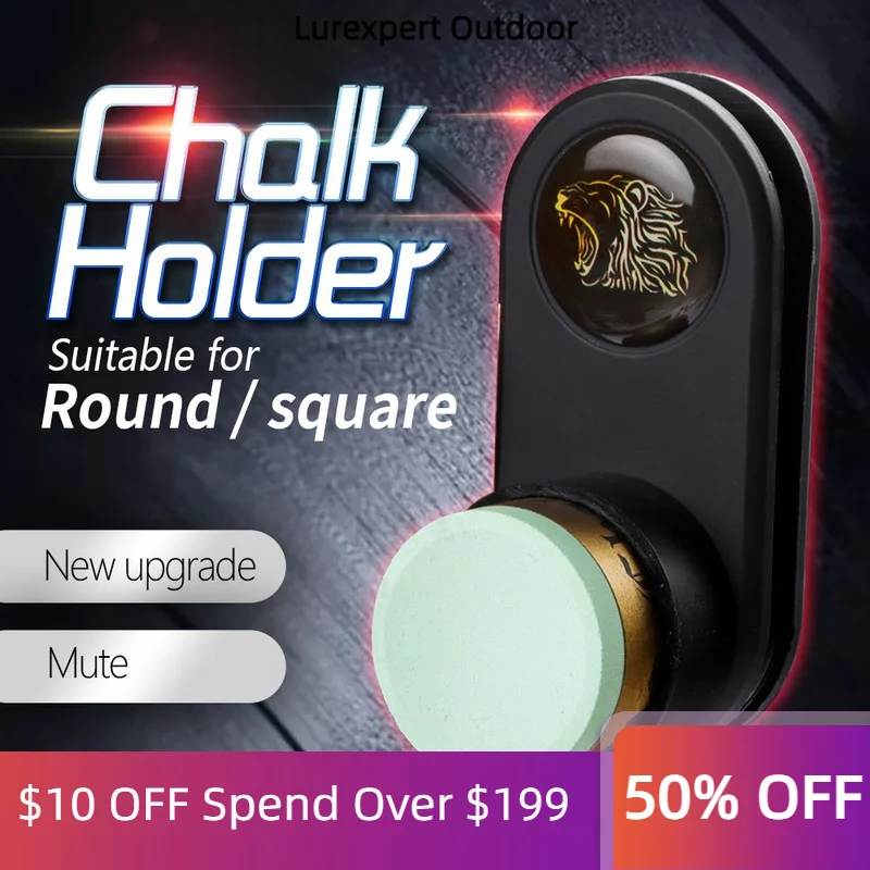 TAOM Billiard Chalk Holder Multiple Shapes Chalk Tip Holder