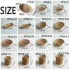 Household Snacks Storage Box Rattan Weaving Colorful Rattan Shell Tray Hand Woven Handwoven Rattan Woven Storage Tray 5