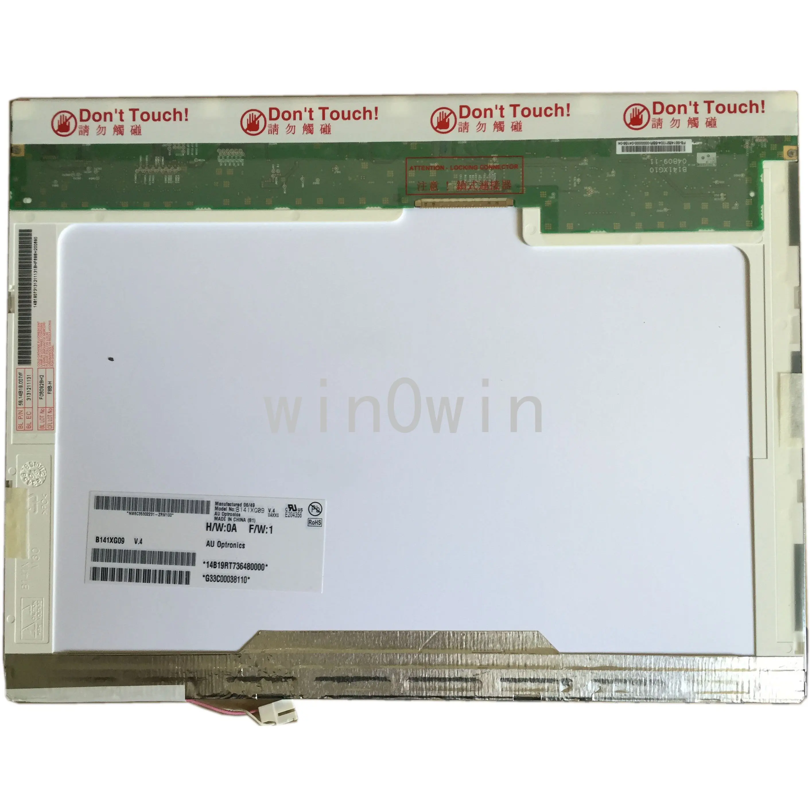 

B141XG09 V.4 V.2 подходит для B141XG05 B141XG08 LTN141XB-L02 LTN141XB-L04 QD14XL07 30PIN ЖК-экран