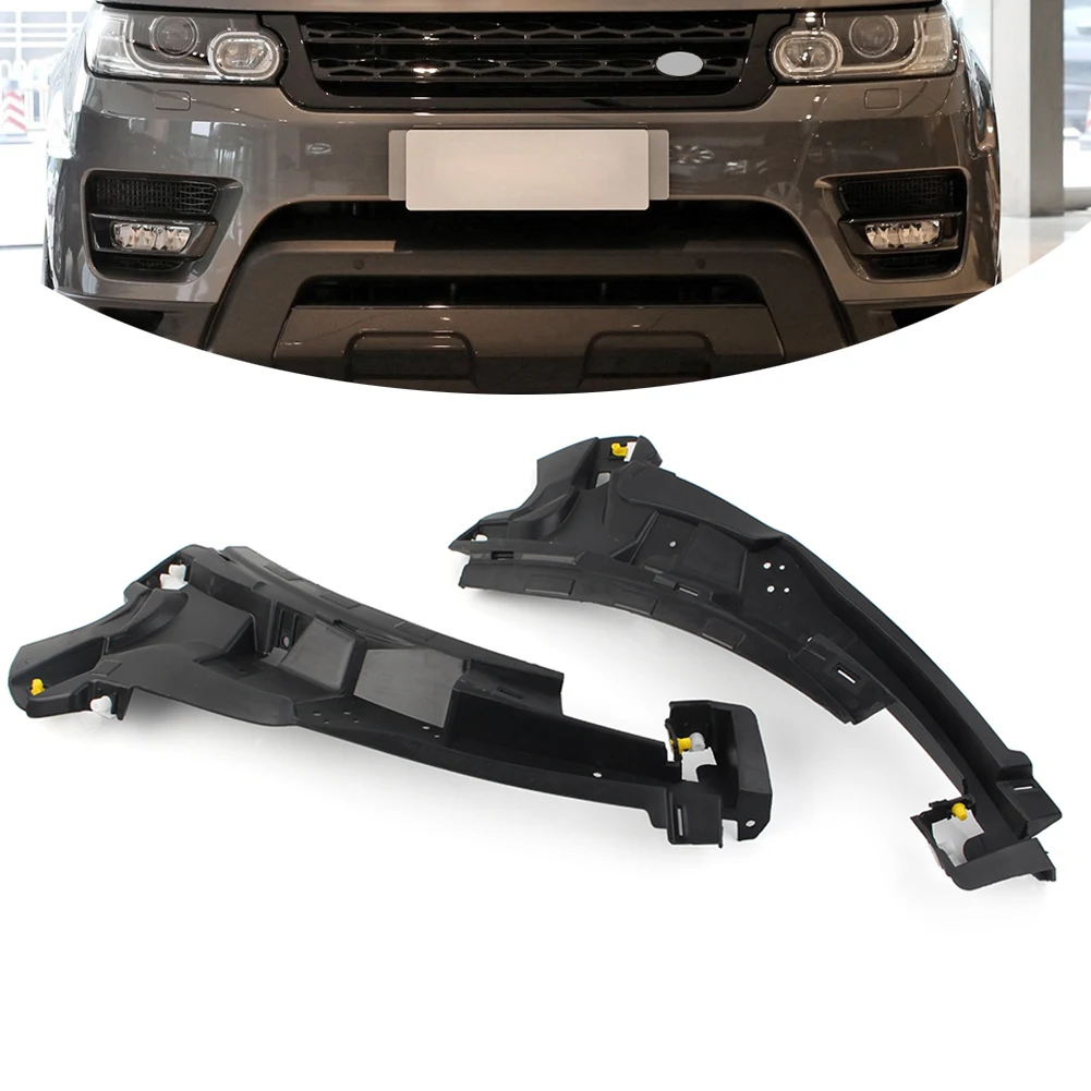 

1 пара кронштейнов для переднего бампера автомобиля, аксессуары для Land Rover Range Rover Sport 2014 2015 2016 2017
