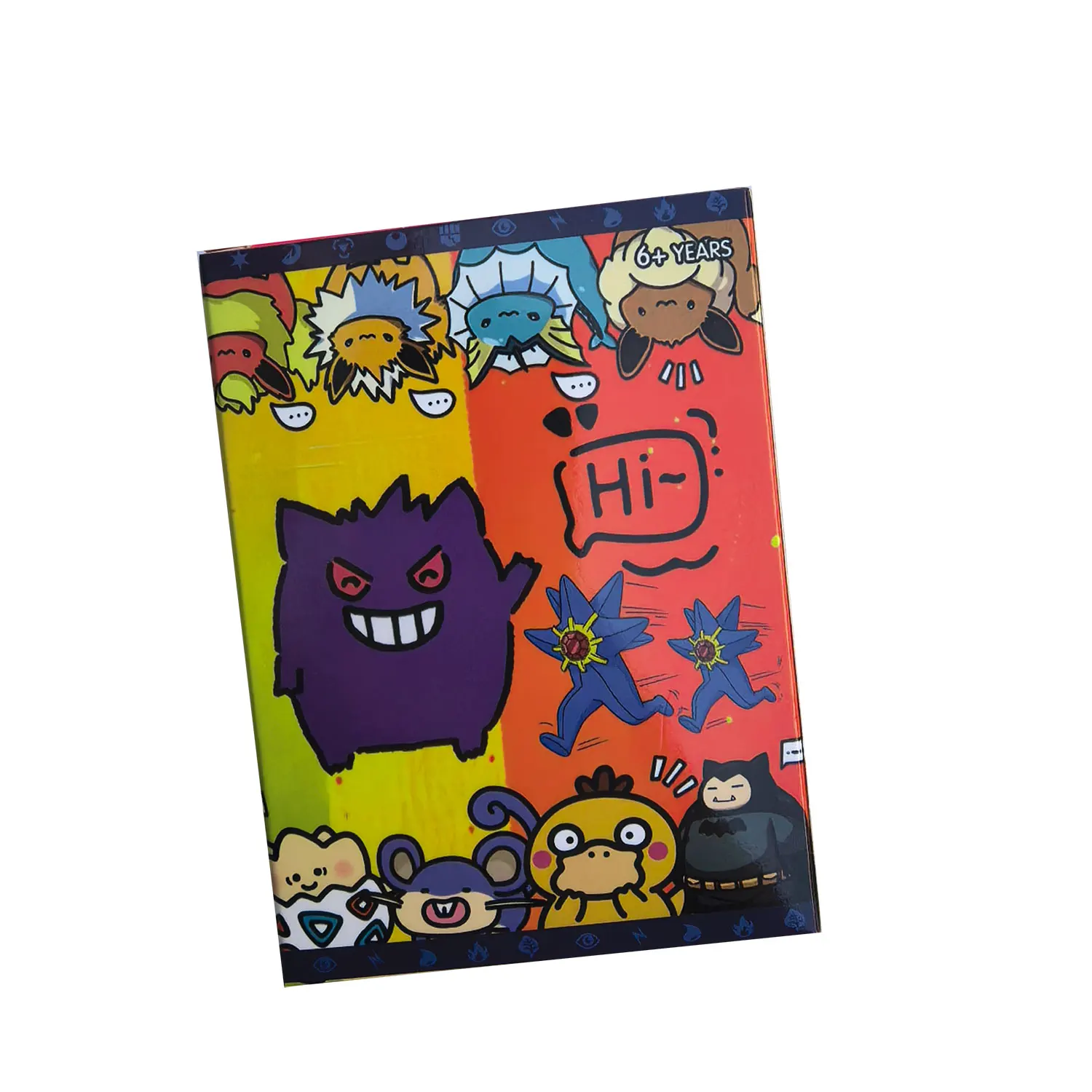 DIY Cute Shiny Card Pokemon Holographic Anime Version Classical Collection Cards Gengar Charizard Eevee 55Pcs