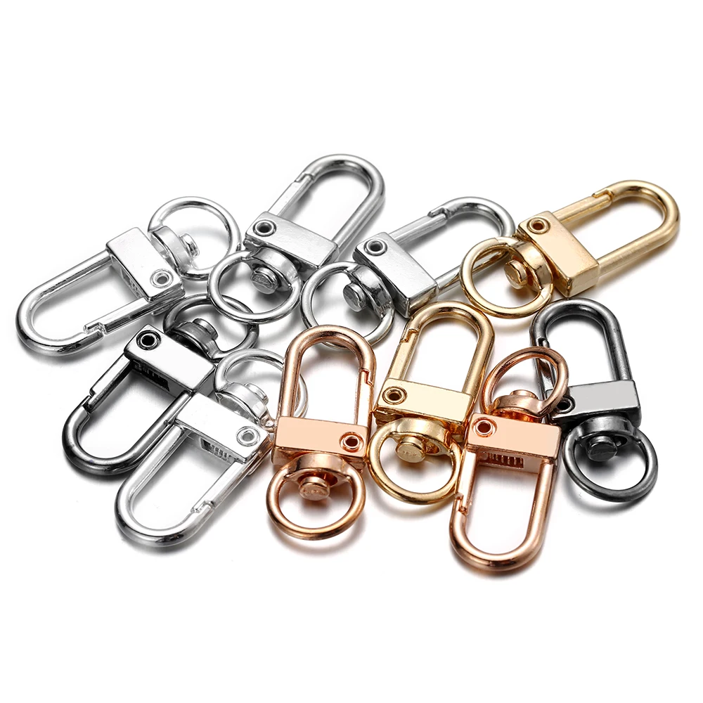 Alloy Snap Lobster Clasp Hooks for DIY Jewelry and Accessories (10-Pack) Wholesale