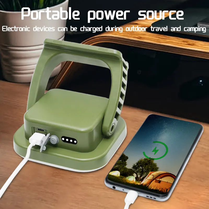 MOSLIGHTING LED Outdoor Camping Light SOS Rechargeable Magnetic Work Lamp 9000mAh Floodlight IP65 Waterproof Oortable Flashlight
