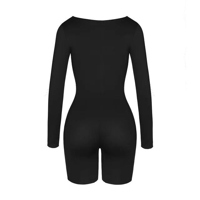 Seamless Long Sleeved Short Shapewear