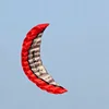 High Quality 2.5m Dual Line Parafoil Parachute Sports Beach Kite Easy to Fly Outdoor Fun Sports Nylon Kites Toys 6
