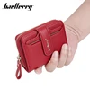 New Short Women Zipper Wallets Large Capacity Card Holder Brand Female Purses Quality Coin Pocket Photo Holder Wallet For Girls 1