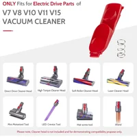 ปุ่มล็อคหัวดูดฝุ่นสำหรับเครื่องดูดฝุ่น Dyson รุ่น V7, V8, V10, V11 และ V15, อะไหล่สำหรับด้ามต่อ, ด้ามต่อแบบยาว 2
