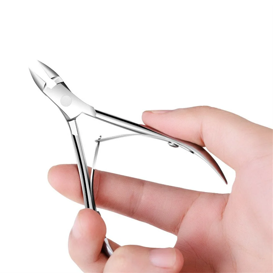 Description Picture 6 of item1PC Nail Cuticle Nipper Scissors Stainless Steel Manicure Clipper Dead Skin Remover Pedicure Eagle Beak Pliers