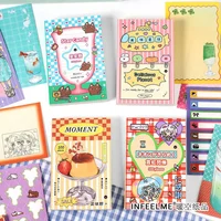 100Pcs Star Candy Material Paper Memo Pad Decoration Scrabooking DIY Collage Background Notes Paper Kawaii Stationery 1