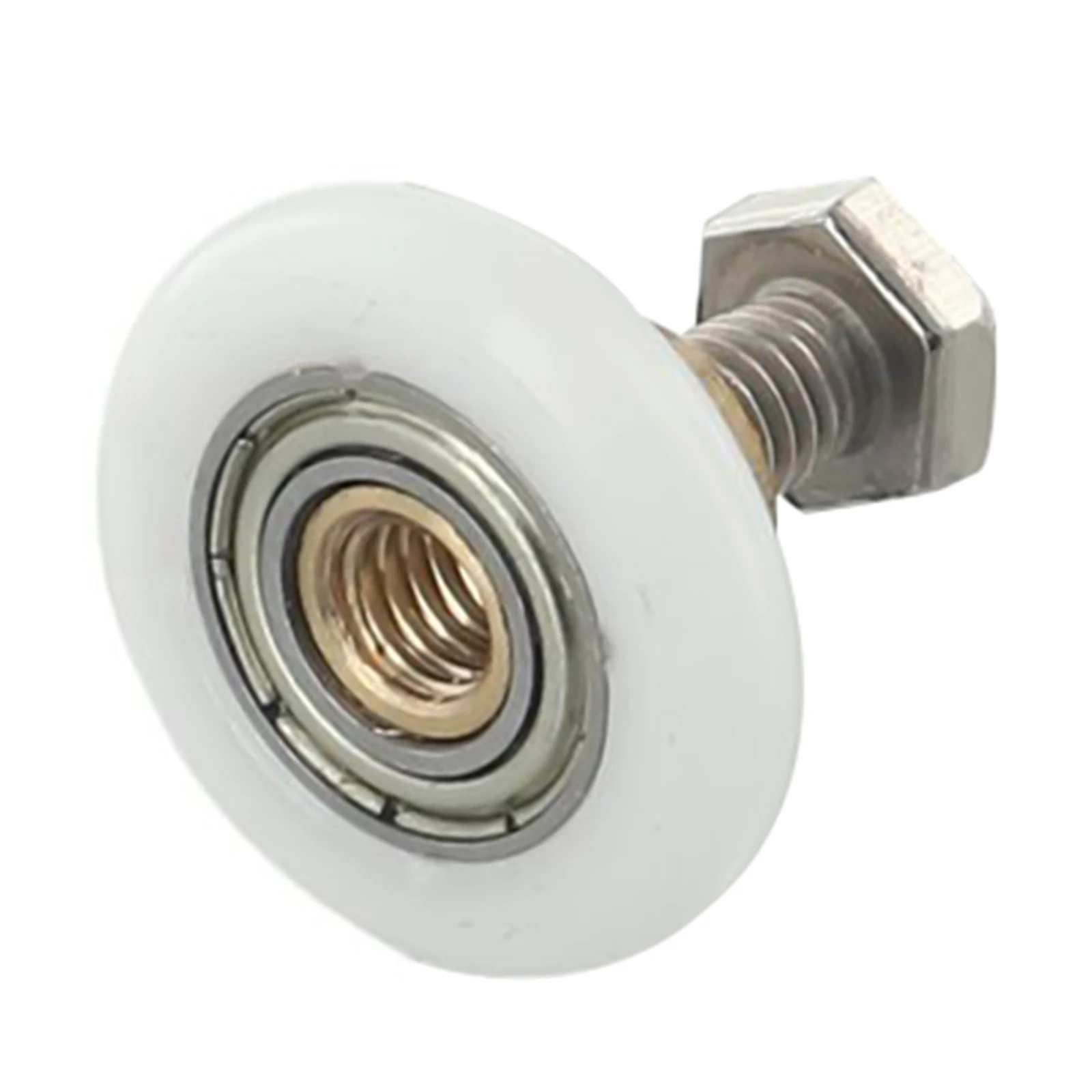 Shower Door Rollers/Runners/Wheels Single Wheel 20/23/25/27mm Sliding Roller Bearing Wheel Runners Replacement Hardware 2PCS