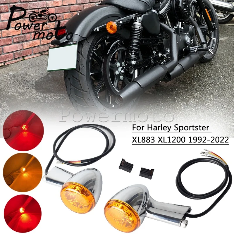

Фонарь поворотного сигнала для Harley Sportster XL883 XL1200 1992-2022