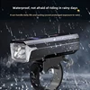 BUCKLOS Bicycle Front Light 18650 Battery Type-c Rechargeable Bike Headlight Powerful Handlebar Flashlight Cycling Highlights 6