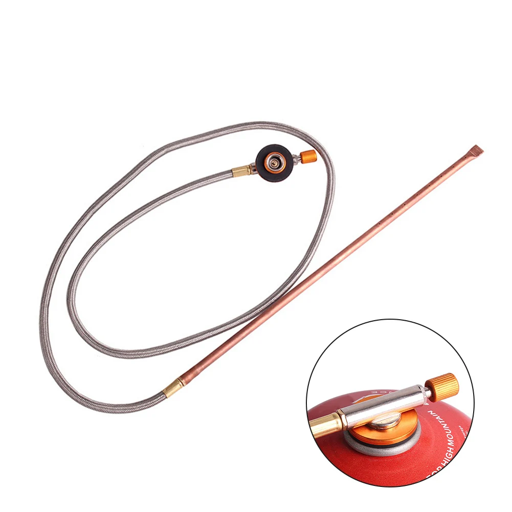 

1pc Fires Starter Gas Appliance Fine Braided Stainless Steel Air Duct Easy To Use Home Baking Barbecue Charcoal Camping Supplies