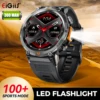 EIGIIS KE3 Bluetooth Call Smart Watch Men Full Touch Screen Health Monitor Clock With Flashlight Men SmartWatch For IOS Android 1