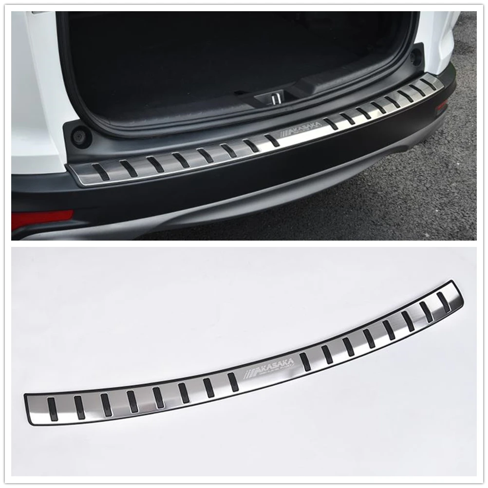 Stainless Steel Rear Bumper Cover Guard Exterior Trunk, 45 OFF