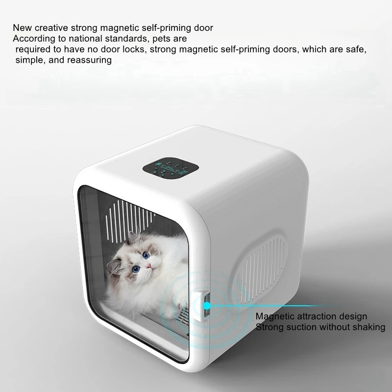 Pet drying box intelligent cat and dog dryer automatic pet water blower high power pet constant temperature drying box