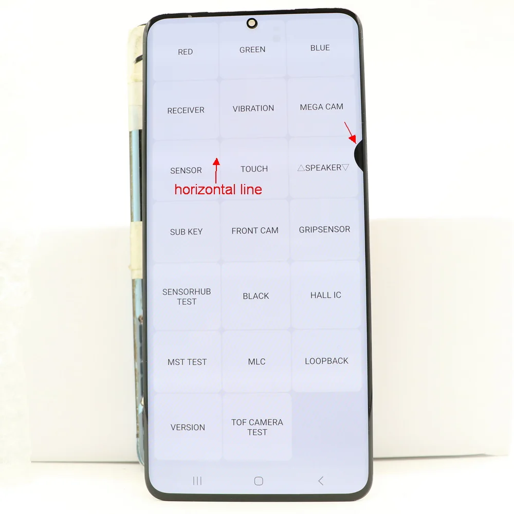 LCD ġ ũ Ÿ  100% ׽Ʈ, Ｚ  S20 ÷ G985 G985F/DS G986 G986U ÷ 