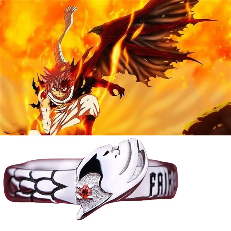Wholesale Fashion Cosplay Jewelry Anime Fairy Tail Ring Tattoo