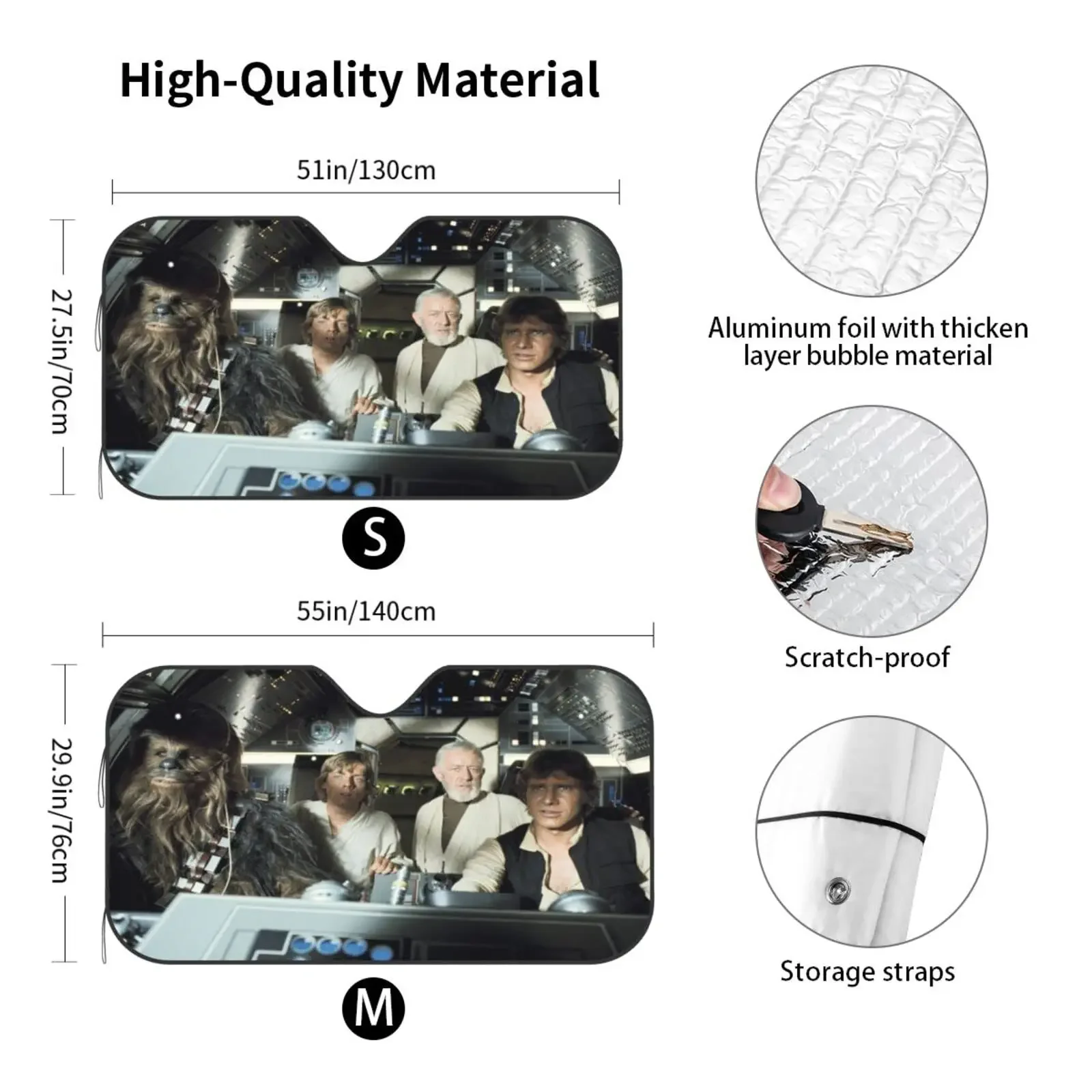 S-star Funny W-wars Windshield sun Shade Car Sun Shade for Front Windshield Sunshades Foldable Visor Protector Blocks UV Rays car sunshade windshield sunshade windshield sun shade