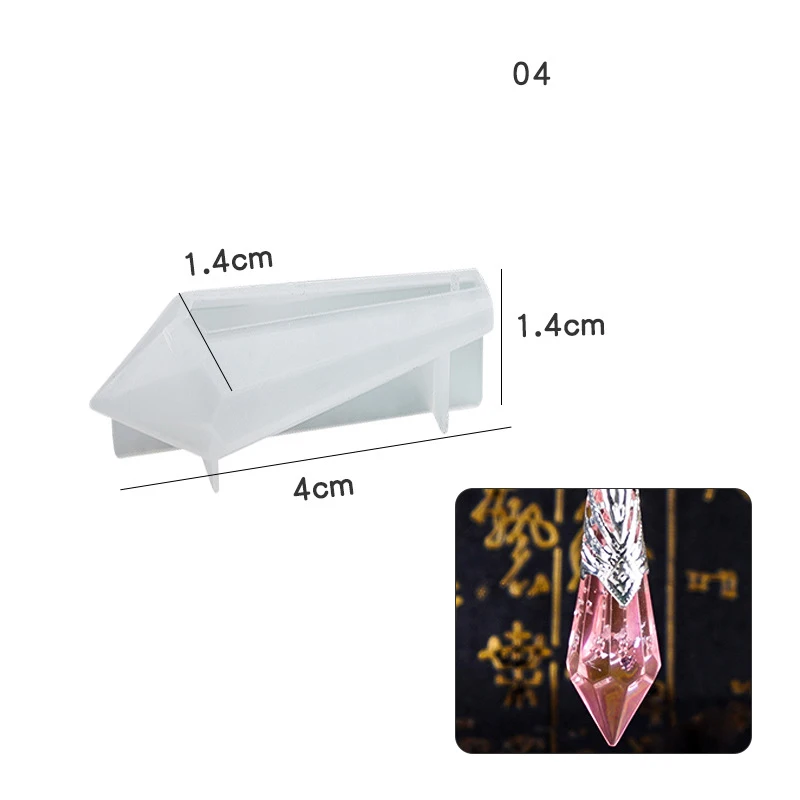 24 Styles New Necklace Pendant Earring Silicone Molds DIY Jewelry Making Resin Casting Mould for Craft Decoration Making Tools
