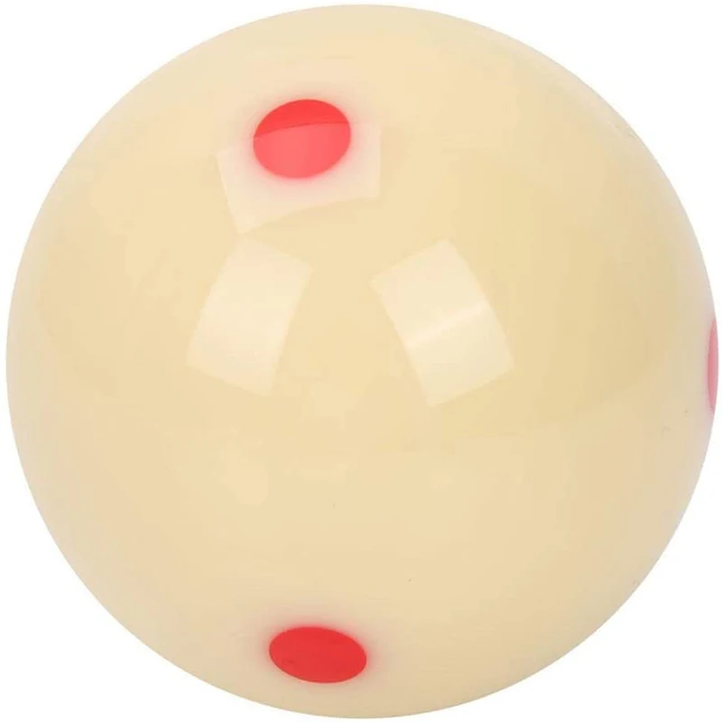 Billiard Mother Ball American Red Dot 1PCS Large 57.2mm Snooker Training Practice American Head Red/Blue For Billiard Ball Billiard Cue Ball